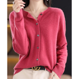 DANIELLE | Women's Crew Neck Cardigan