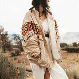 BohoWear – Ethno Damenjacke