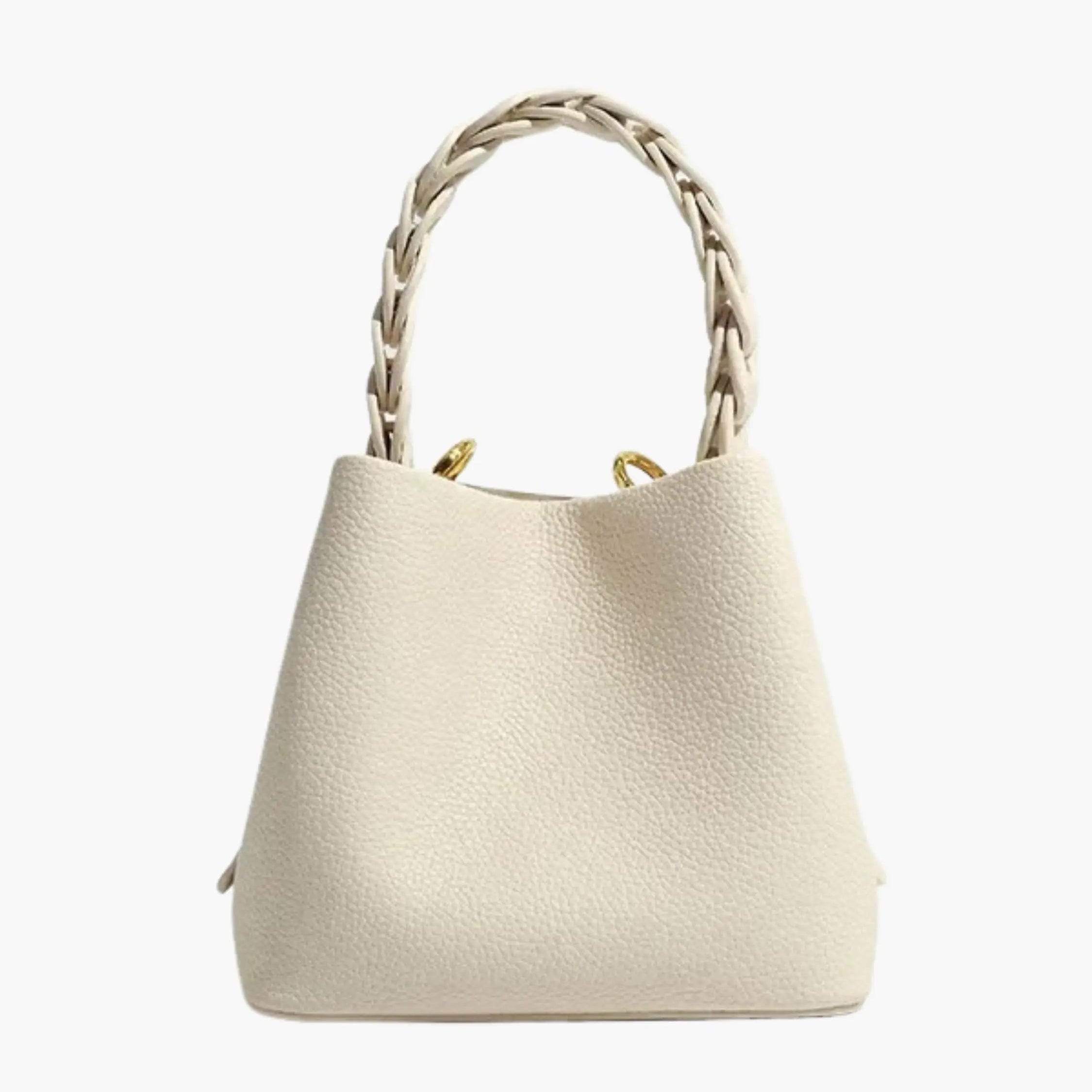 Yamina - Strukturierte Handtasche mit Henkel