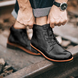 DAVID | Komfortable Herrenlederschuhe