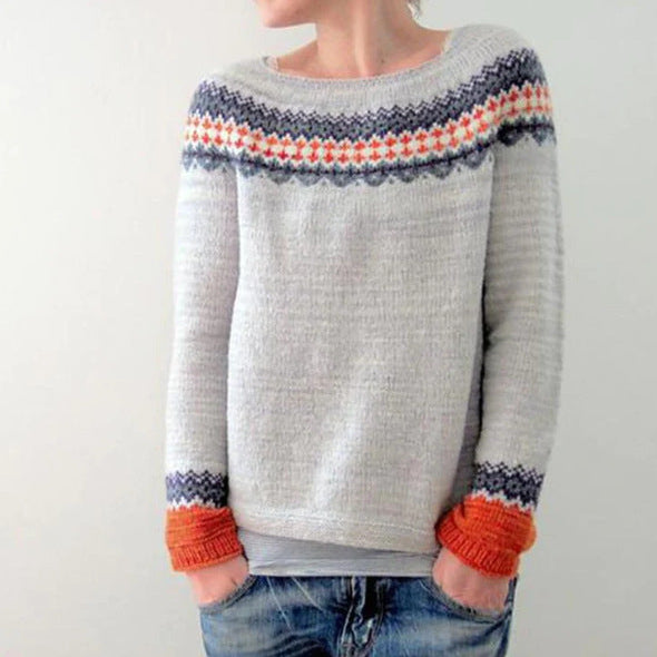 Maude | Damen Vintage Wollpullover