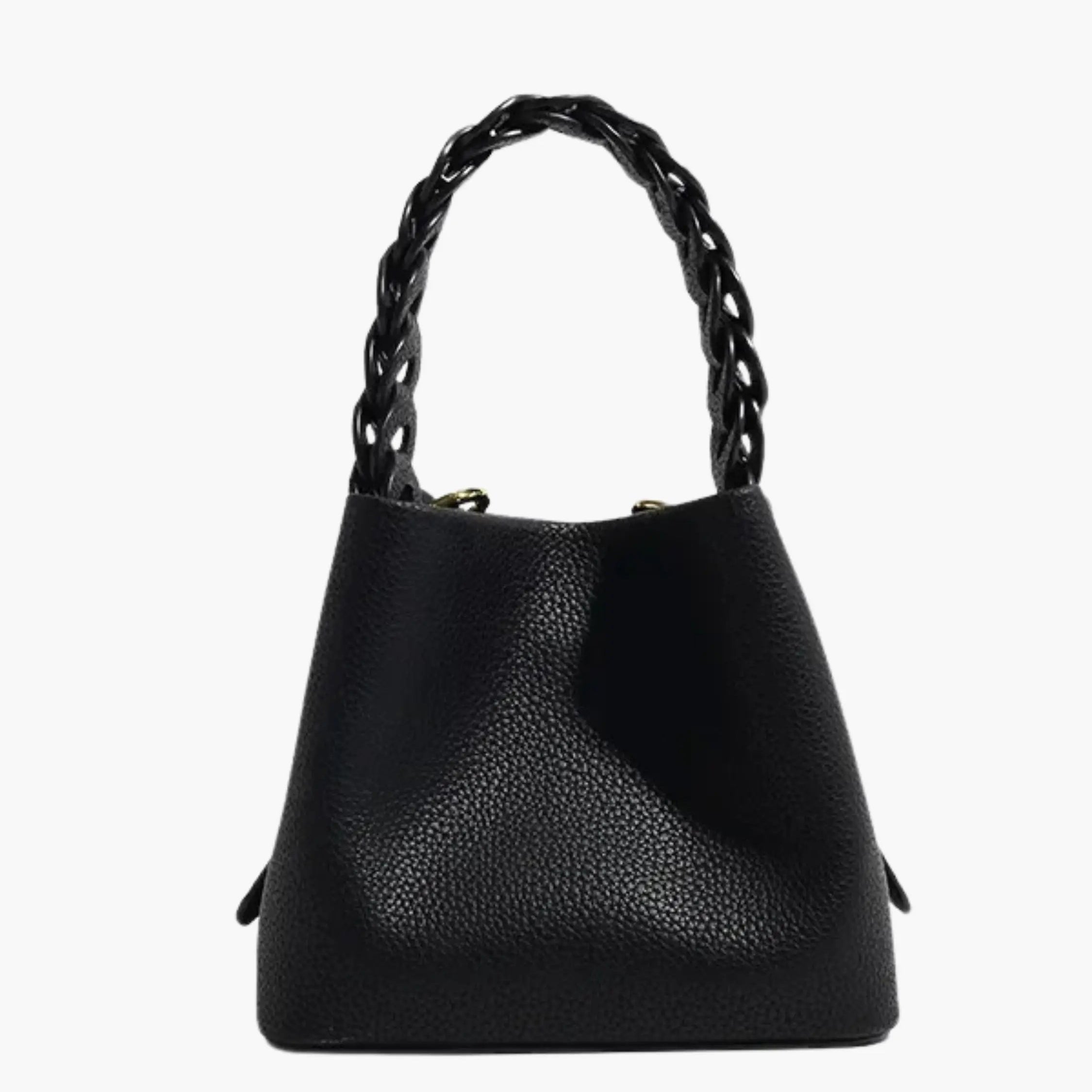 Yamina - Strukturierte Handtasche mit Henkel