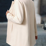 Sofia | Damen Winter Mantel mit Knöpfen