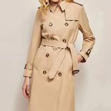 Klassischer – Damen Trenchcoat mit Gürtel