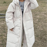 Langer – Damen Winter Steppmantel