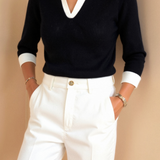BasicWear – Langarm-Poloshirt