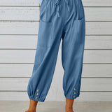 Adelheid | Stilvolle und Bequeme Relaxed Fit Hose