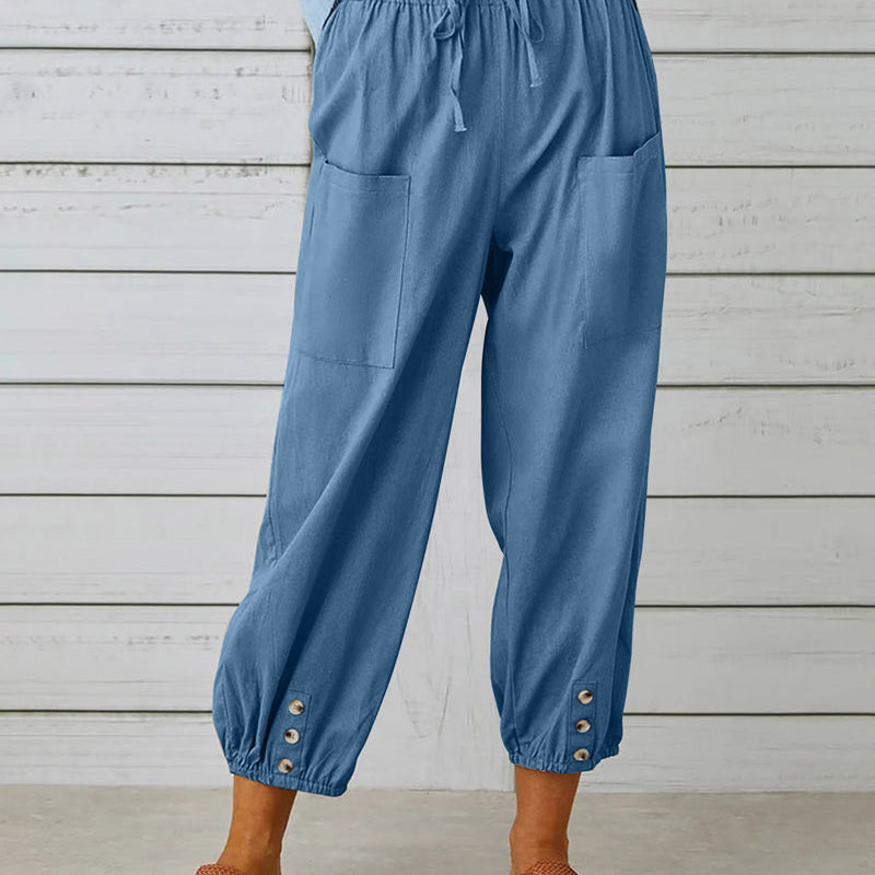 Adelheid | Stilvolle und Bequeme Relaxed Fit Hose