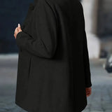 Sofia | Damen Winter Mantel mit Knöpfen