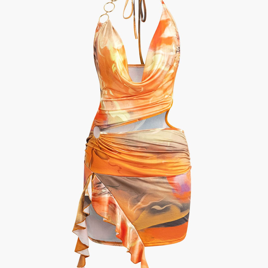 Mira - Neckholder Minikleid