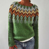 Maude | Damen Vintage Wollpullover