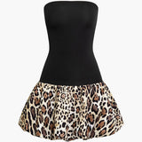 Sophia - Kleid mit Animal Print