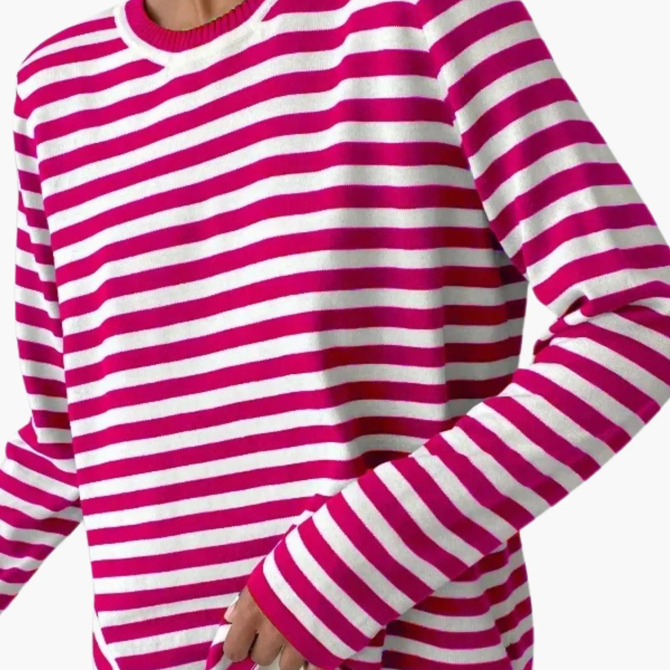 Antonia | Gestreifter Strickpullover