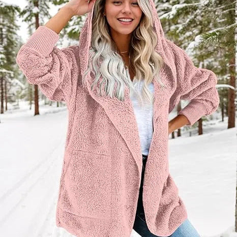 Lia | Warme Teddy Fleecejacke