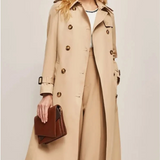 Klassischer – Damen Trenchcoat mit Gürtel