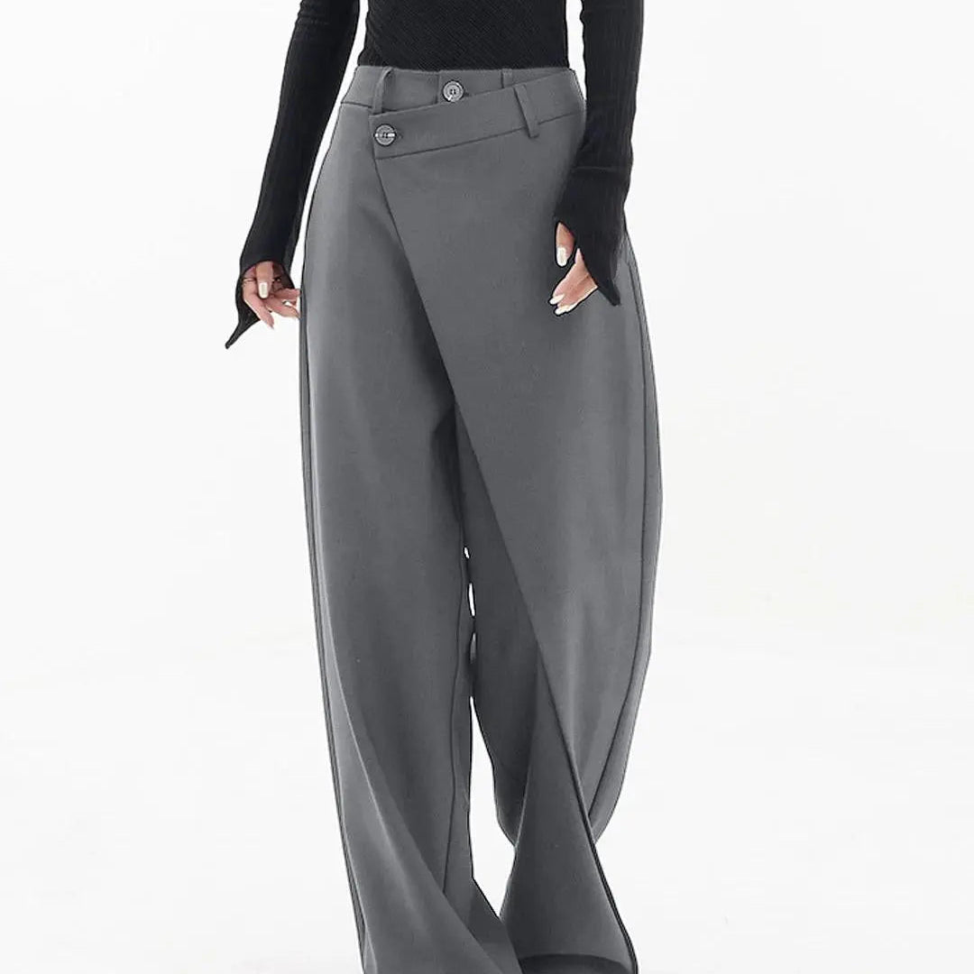 Sophia - Asymmetrische Weitbein-Hose