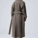 Emilia | Langer Wollmantel im Oversize-Stil