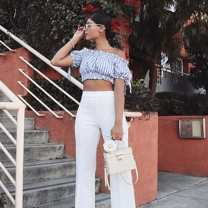 High - Weite Damenhose