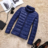 Ultraleichte - Steppjacke mit Kapuze