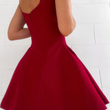 Vivienne - Rotes Skaterkleid