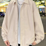 Oversizedwear - Herren Kunstlederjacke