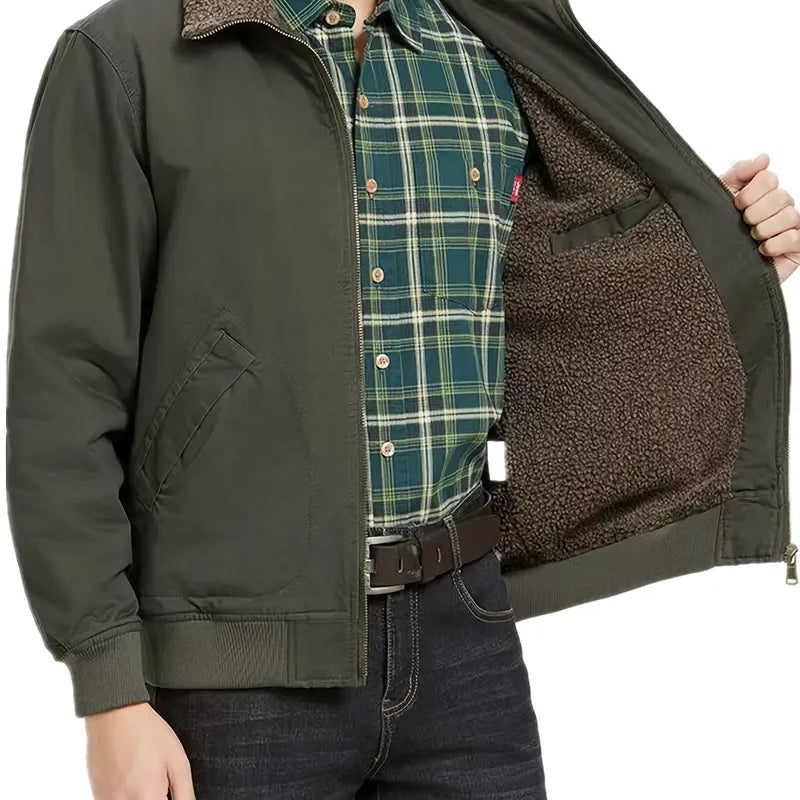 Herrenjacke – Sherpa-Futterjacke