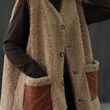 Teddywear – Damen Fleeceweste Ärmellos