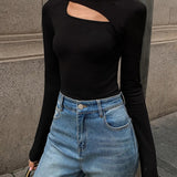 Sophie – Langarm Rollkragen-Top