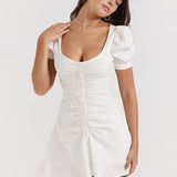 Thea - Puffärmel Kleid