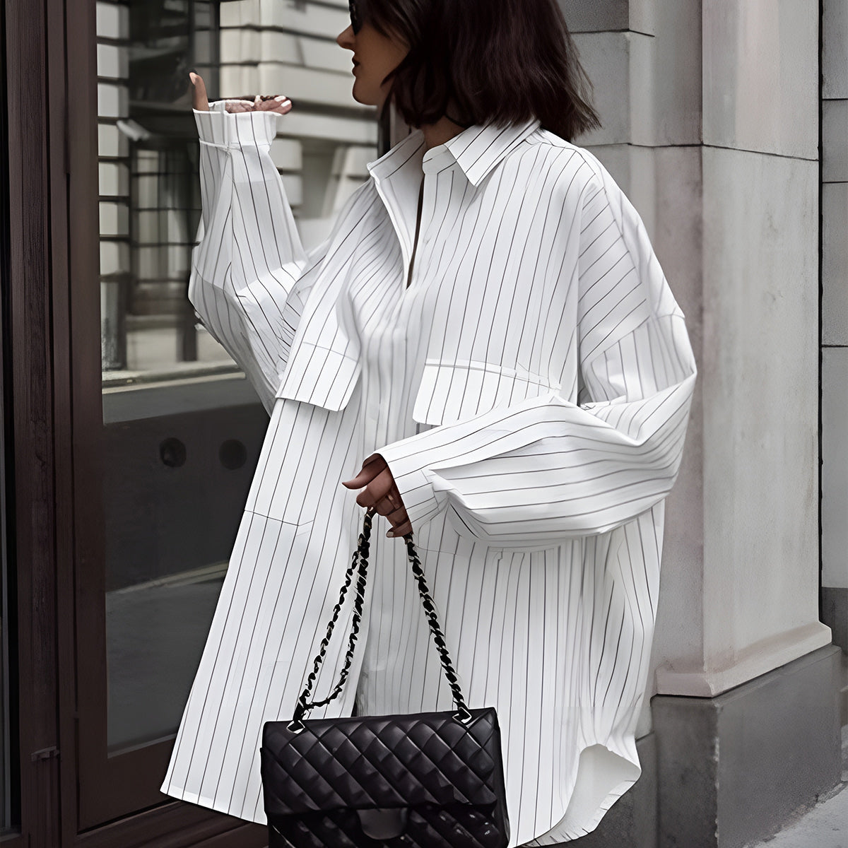 Aurelia - Oversize Hemdkleid