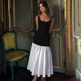 Evelyn Apparel – Maxikleid mit Rüschen