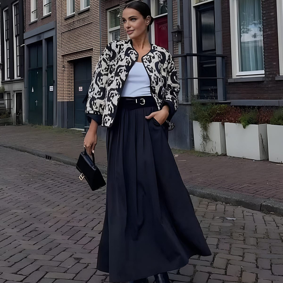Leona – Damenjacke Animal-Print