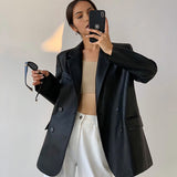 Tessa – Blazer aus Kunstleder