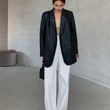 Tessa – Blazer aus Kunstleder