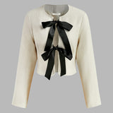 Silke - Weißer Tweed Blazer
