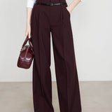 Verena – Damen Chino Bordeaux