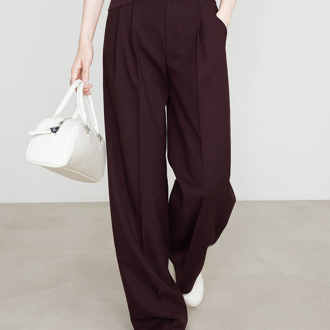 Verena – Damen Chino Bordeaux