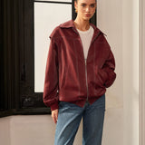 Amelie - Bordeaux Jacke