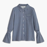 Damenbluse mit Streifen