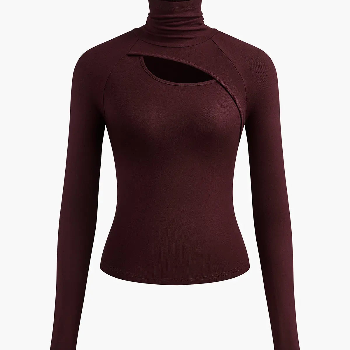 Sophie – Langarm Rollkragen-Top