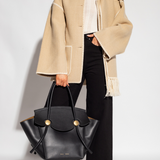 Luxe Jacke mit Schal