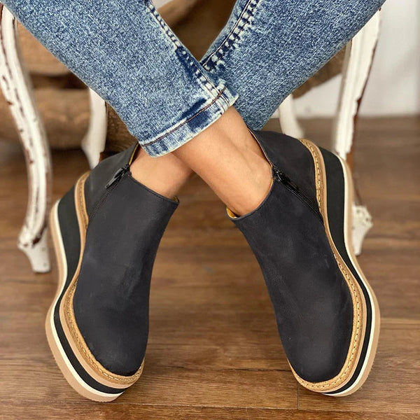 Bella | Legere Damenstiefel mit niedrigem Schaft