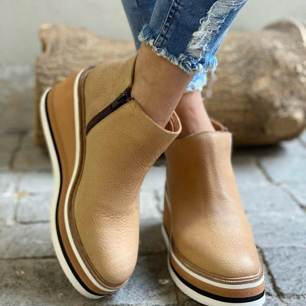 Bella | Legere Damenstiefel mit niedrigem Schaft