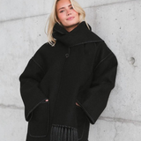 Luxe Jacke mit Schal