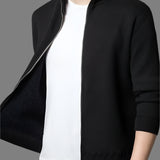 Herren – Strickjacke Reißverschluss