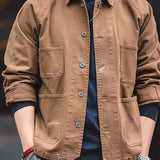 Freizeit – Herren-Hemdjacke