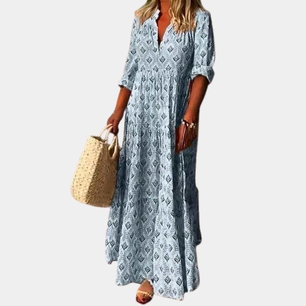 SERA | Elegantes und Bequemes Maxi-Kleid für den Frühling
