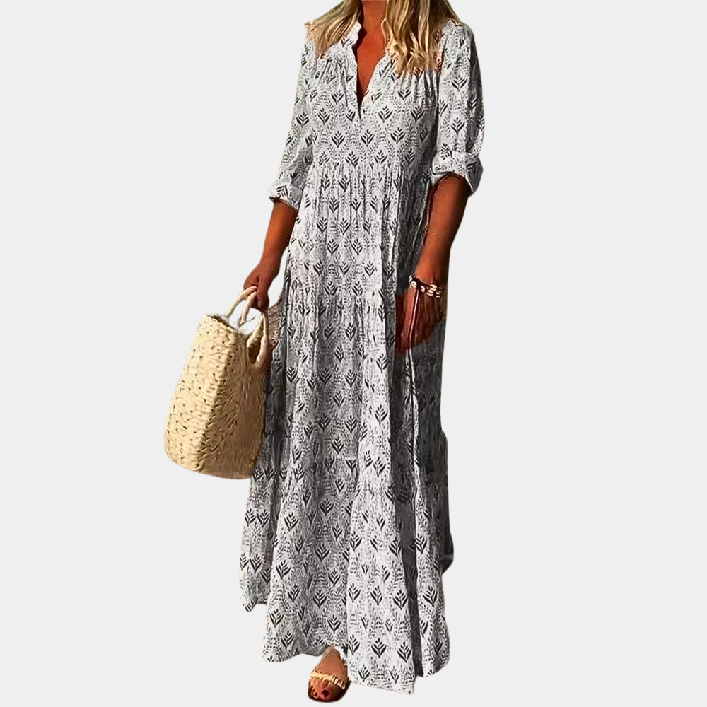 SERA | Elegantes und Bequemes Maxi-Kleid für den Frühling