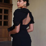 Carmen - Drapiertes Minikleid