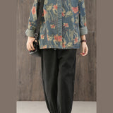 Florista – Damen Jeansjacke Blumen